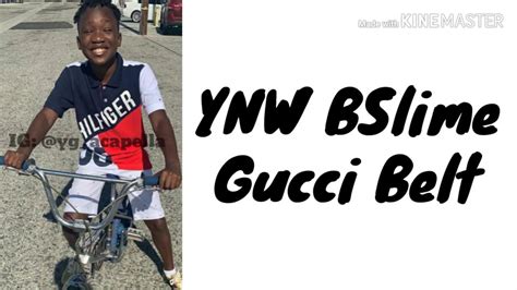 gucci belt ynw bslime